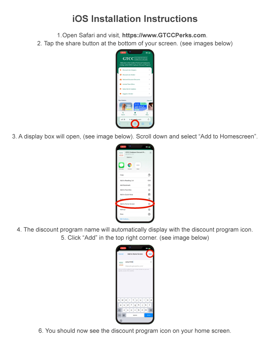 iOS Installation Instructions